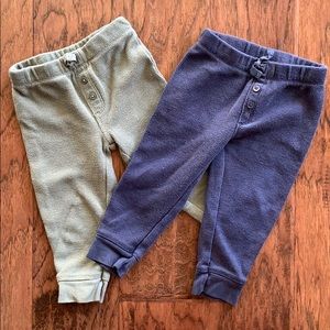 Waffle knit baby leggings